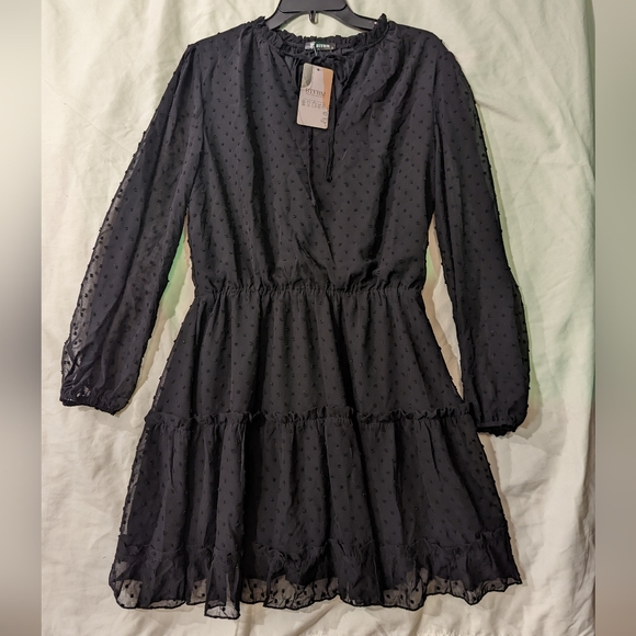 Host Pick - Ruffle Tiered Mini Dress - Picture 2 of 5